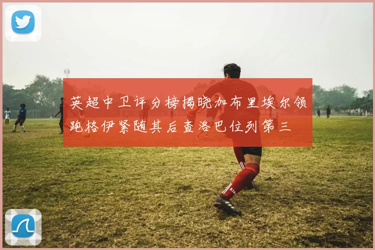 英超中卫评分榜揭晓加布里埃尔领跑格伊紧随其后查洛巴位列第三